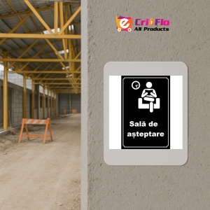 Indicator Sala de asteptare, Sticker autocolant - Img 5