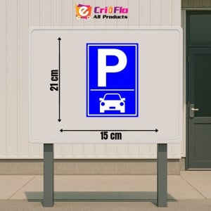 Indicator Semn de parcare auto, Sticker autocolant - Img 2