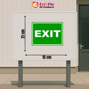 Indicator Semn exit, Sticker autocolant - Img 2