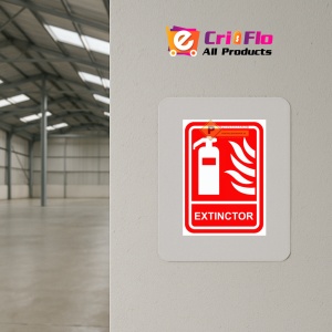 Indicator Semn extinctor, Sticker autocolant - Img 4