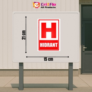 Indicator SEMN hidrant, Sticker autocolant - Img 2