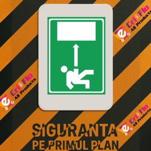 Indicator Semn iesire dreapta, Sticker autocolant - Img 3