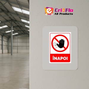 Indicator Semn inapoi, Sticker autocolant - Img 4