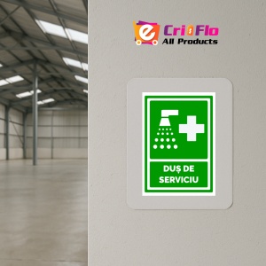 Indicator Semn pentru dus de serviciu, Sticker autocolant - Img 4