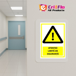 Indicator Semn pentru limita de siguranta, Sticker autocolant - Img 5