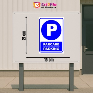 Indicator Semn pentru parcare parking, Sticker autocolant - Img 2