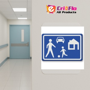 Indicator Semn pentru zona rezidentiala, Sticker autocolant - Img 5