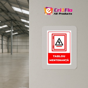 Indicator Semn tablou mentenanta, Sticker autocolant - Img 4