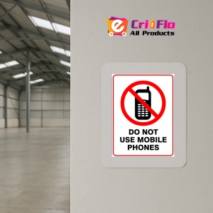 Indicator Sign do not use mobile phones, Sticker autocolant - Img 3