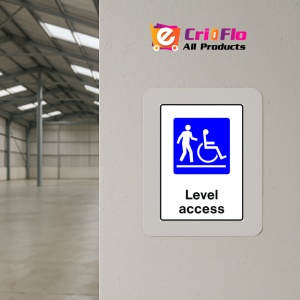 Indicator Sign level access, Sticker autocolant - Img 4
