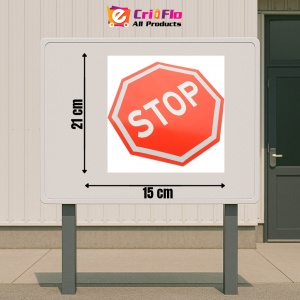 Indicator Stop v1, Sticker autocolant - Img 2