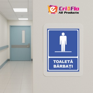 Indicator Toaleta Barbati (2), Sticker autocolant - Img 5