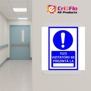 Indicator Toti vizitatorii se prezinta, Sticker autocolant - Img 5