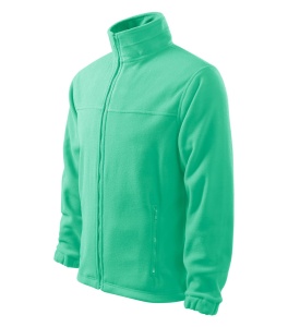 Jacheta polar barbati de culoare verde menta