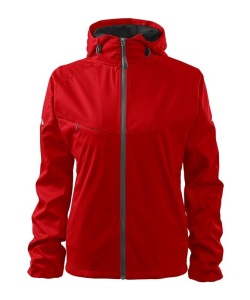 Jacheta softshell pentru dama de culoare rosu