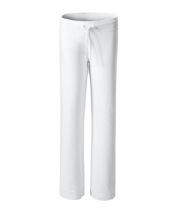 Pantaloni pentru dama de culoare alb