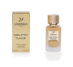 Parfum Lorinna Narcotike Flower, 50 ml, extract de parfum, pentru femei inspirat din Fleur Narcotique Ex Nihilo - Img 2