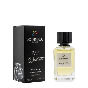 Parfum Lorinna Wanted, 50 ml, apa de parfum, de barbat inspirat din Azzaro Wanted