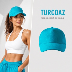 Șapcă Damă Sport din Bumbac, Reglabilă cu Cataramă și Cozoroc Curbat – 5P 307 - Img 30