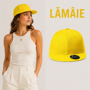 Șapcă Damă tip Snapback cu Cozoroc Drept, Reglabilă din Bumbac – Rap 6P 302 - Img 12