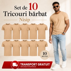 Set 10 Tricouri Bărbat în Aceeași Nuanță, Malfini, 100% Bumbac, 145 g/m², Guler Rotund, 26 Culori, Mărimi S–3XL - Img 25