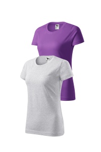 Tricouri femei de culoare gri deschis si violet