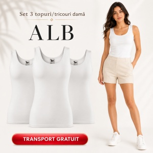 Set 3 topuri damă / maiouri sport, tricou fără mâneci, 16 nuanțe - Img 10