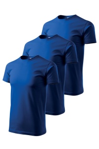 Set 3 tricouri de culoare albastru regal