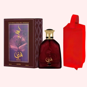 Set parfum Lattafa Muna 100ml, parfum Arabesc, Femei, Gentuta cosmetice - Img 11