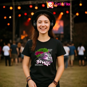 Tricou 21 Savage, muzica RAP, Dama | Barbat | Copii, Culoare Negru - Img 5