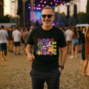 Tricou A$AP Rocky - Graffiti Style, muzica Hip-Hop / Rap, Dama | Barbat | Copii, Culoare Negru - Img 9