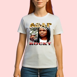 Tricou A$AP Rocky - Money Background, muzica Hip-Hop / Rap, Dama | Barbat | Copii