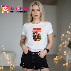 Tricou Alvin and the Chipmunks veveritele muzicale in aventuri haioase, Copii | Dama | Barbat - Img 10