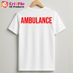 Tricou AMBULANCE, Personalizat | Unisex Dama si Barbat - Img 2