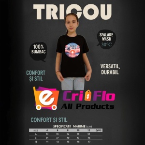 Tricou Apus cu palmieri text sunset chaser atmosfera romantica de vacanta Copii | Dama | Barbat, negru - Img 9