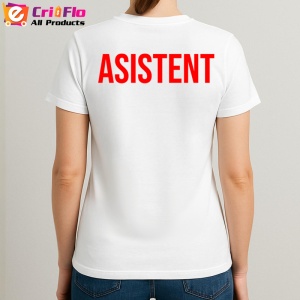 Tricou ASISTENT, Personalizat | Unisex Dama si Barbat - Img 3