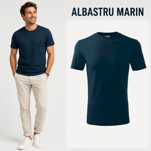 Tricou Bărbat, 100% Bumbac, 145 g/m², Guler Rotund, 26 Culori, Mărimi S–3XL - Img 13