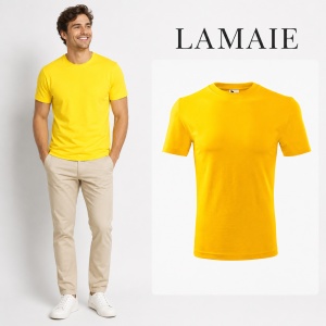 Tricou Bărbat, 100% Bumbac, 145 g/m², Guler Rotund, 26 Culori, Mărimi S–3XL - Img 23