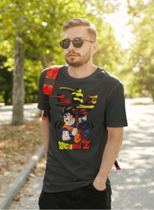 Tricou barbat bumbac 100%, personalizat haios Dragon Ball Z - Cadou