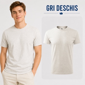 Tricou Bărbat Classic Basic New, 100% Bumbac, 145 g/m², Guler Rotund, 26 Culori, Mărimi S–3XL - Img 19