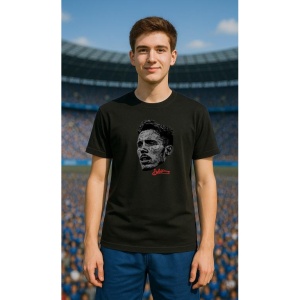 Tricou Barbat cu Fotbalistul Alex Grimaldo - Bayer Leverkusen - Img 3