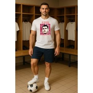 Tricou Barbat cu Fotbalistul Alvaro Borja Morata Martn - Atltico Madrid - Img 2