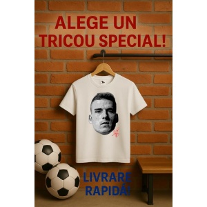 Tricou Barbat cu Fotbalistul Andriy Lunin - Real Madrid - Img 8