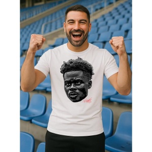 Tricou Barbat cu Fotbalistul Bukayo Saka - Arsenal FC - Img 9