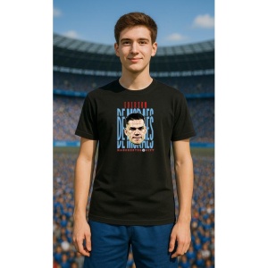 Tricou Barbat cu Fotbalistul Ederson Santana de Moraes - Manchester City - Img 3