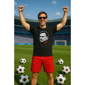 Tricou Barbat cu Fotbalistul Fabian Ruiz - Paris Saint - Germain PSG