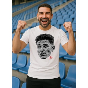 Tricou Barbat cu Fotbalistul Juliin ulvarez - Manchester City