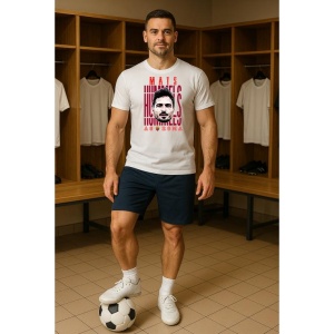 Tricou Barbat cu Fotbalistul Mats Julian Hummels - AS Roma - Img 2