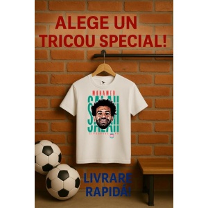Tricou Barbat cu Fotbalistul Mohamed Salah Hamed Mahrous Ghaly - Liverpool FC - Img 8