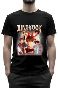 Tricou barbat - JungKook - KPOP, stil, muzică, idol, cultură, pop, trendy, grup, fanbase, Korea